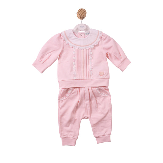MB7436 - Jogset - Pink - Lace/Interlock - Pre Order