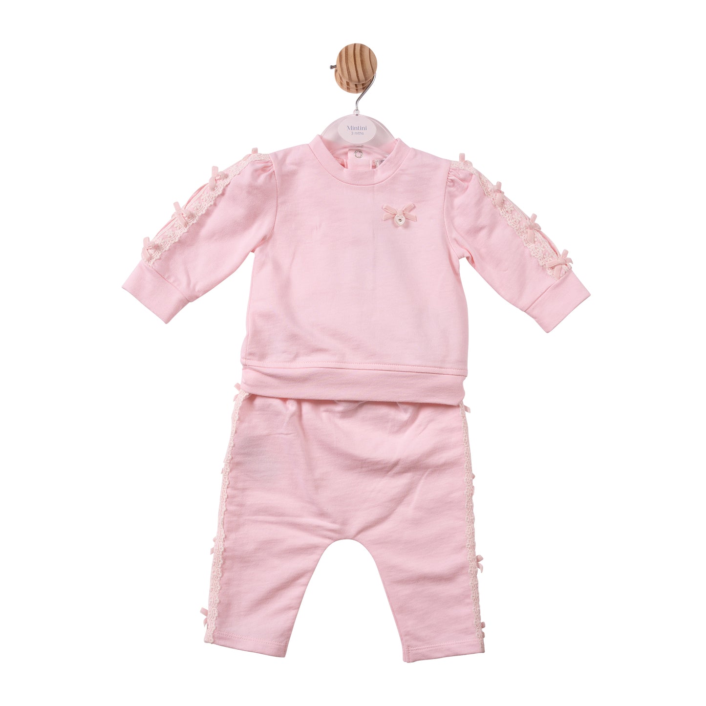 MB7471 - Jogset - Pink - Lace/Bows - Pre Order