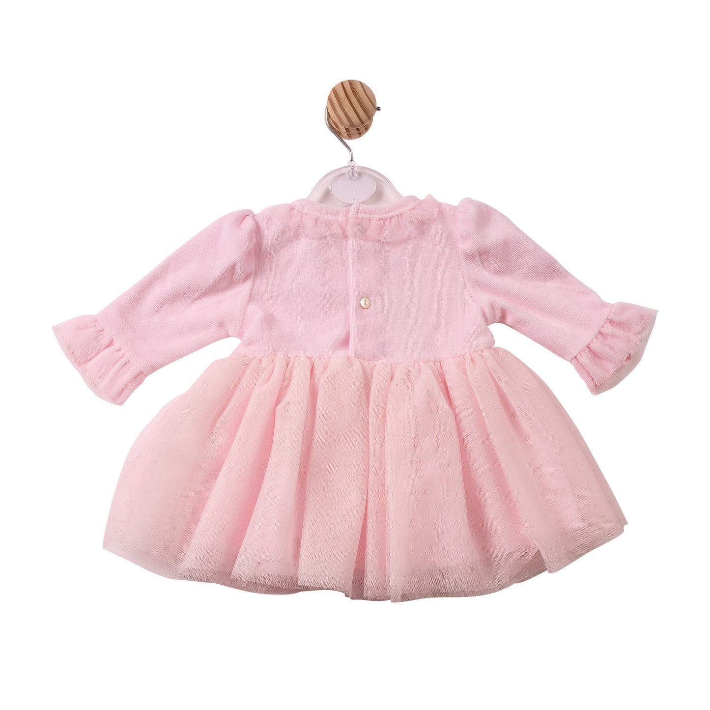 MB7494 - Dress - Pink - Diamante Bow - Pre Order