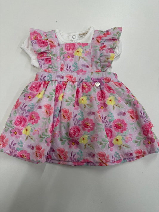 MB6475 | Top & Pinafore-Floral-Pre Order