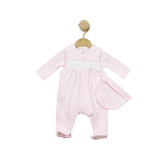 MB5143 | Body, Dungaree & Hat - Pink - In Stock